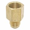 Thrifco Plumbing #46 1/4 Inch X 1/4 Inch Brass Flare FIP Adapter 6946004